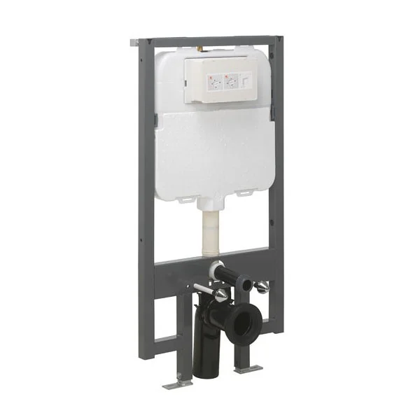 Crosswater Slimline Toilet Frame & Cistern with Front Flush