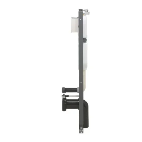 Crosswater Slimline Toilet Frame & Cistern with Front Flush detail view - Image 3