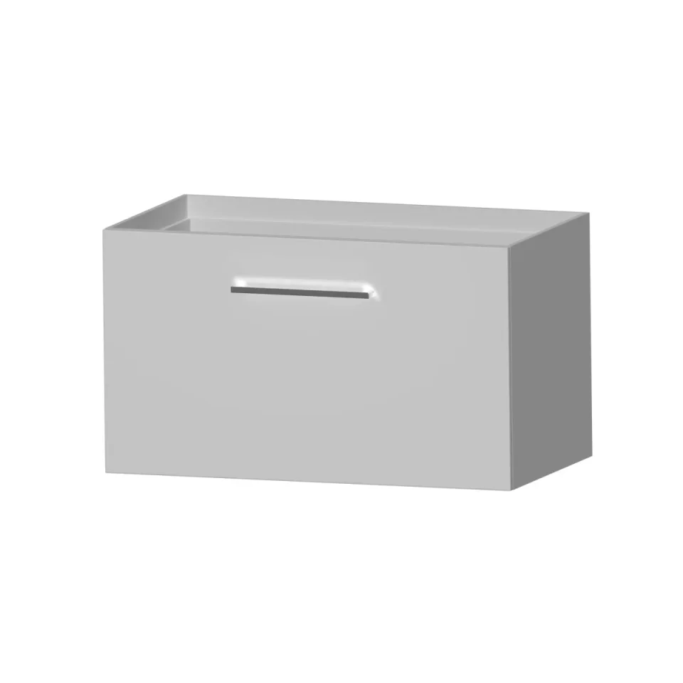 Faeber Barcelona 700mm Vanity Unit Grey Ice product image - Image 1