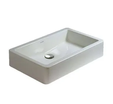Duravit Wash Bowl 60 Cm Vero White W/o Back Panel, W/o Tp, Ground