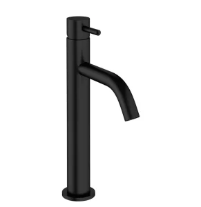 Crosswater Mpro Basin Tall Monobloc No Waste Matt Black
