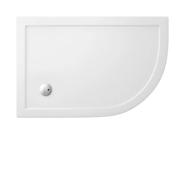Crosswater Offset Quadrant Right Hand 35mm Acrylic Shower Tray 800 x 1200mm