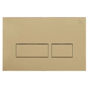 Crosswater Mpro Flush Plate Stainless Steel Brushed Brass