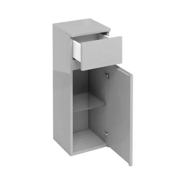 AquaCab D30 300 LIGHT GREY drawer & 1 door unit with one shelf 249.17 +5% Import Charge product image - Image 1