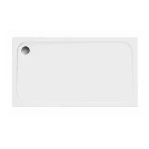 April Waifer Rectangular 1500 x 700mm ABS Shower Tray White