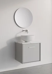 Crosswater Infinity Worktop 510 Carrara Marble Effect