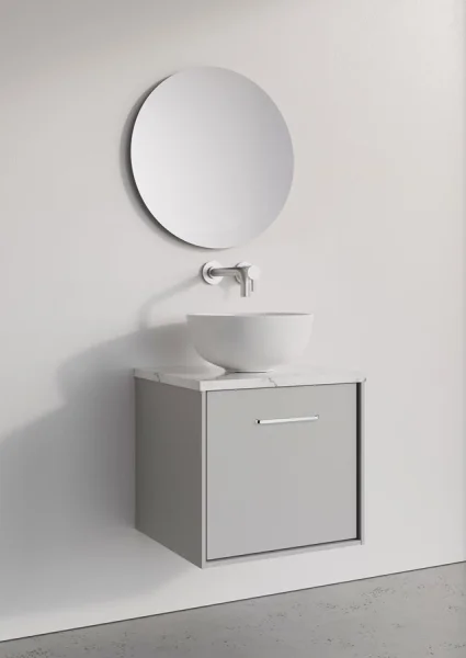 Crosswater Infinity Single Drawer Unit 500 Storm Grey