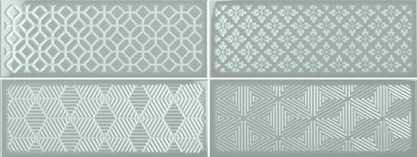 Ribesalbes Fulham Sage Green Decor Tile 15x40