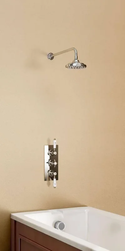 Burlington 6 Shower Rose Chrome product image - Image 1