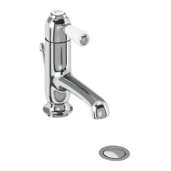 Burlingtonchelsea Straight Basin 1 Tap Hole Chrome