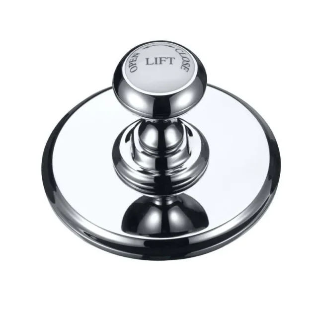 Burlington Classic Basin Invisible Overflow & Waste product image - Image 1