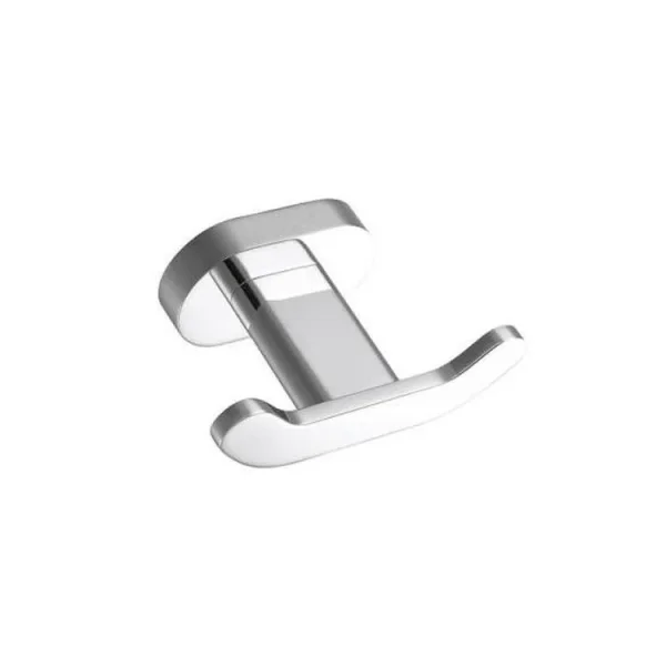 Vado Life Double Robe Hook Wall Mounted Chrome product image - Image 1