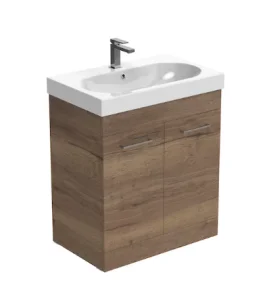 Saneux Austen 72cm 2 Door Floor Standing Unit - English Oak