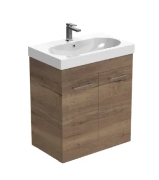 Saneux Austen 72cm 2 Door Floor Standing Unit - English Oak