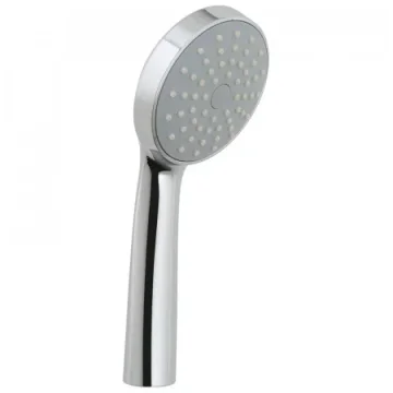 Vado Eris 80mm Round Single Function Rub-clean Shower Handset Chrome