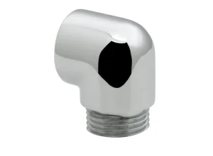 Vado Bath Shower Mixer Extension Elbow (for Use With Bath Shower Mixer To Extend Distance Between Hose Connection And Bath Tub In Case Of Protruding Pop-up Waste) Chrome