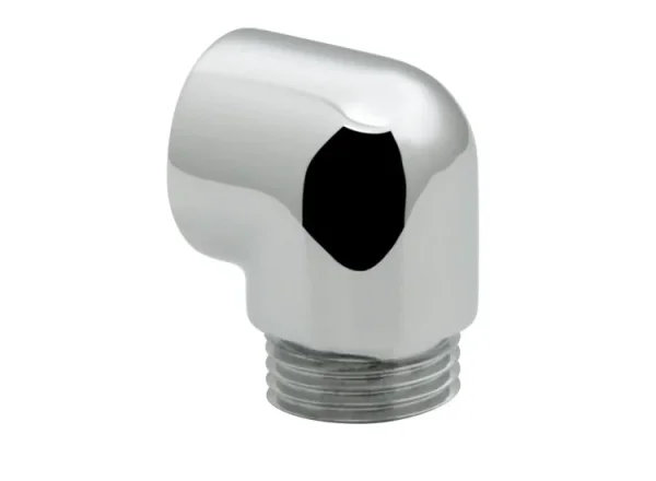Vado Bath Shower Mixer Extension Elbow (for Use With Bath Shower Mixer To Extend Distance Between Hose Connection And Bath Tub In Case Of Protruding Pop-up Waste) Chrome product image - Image 1