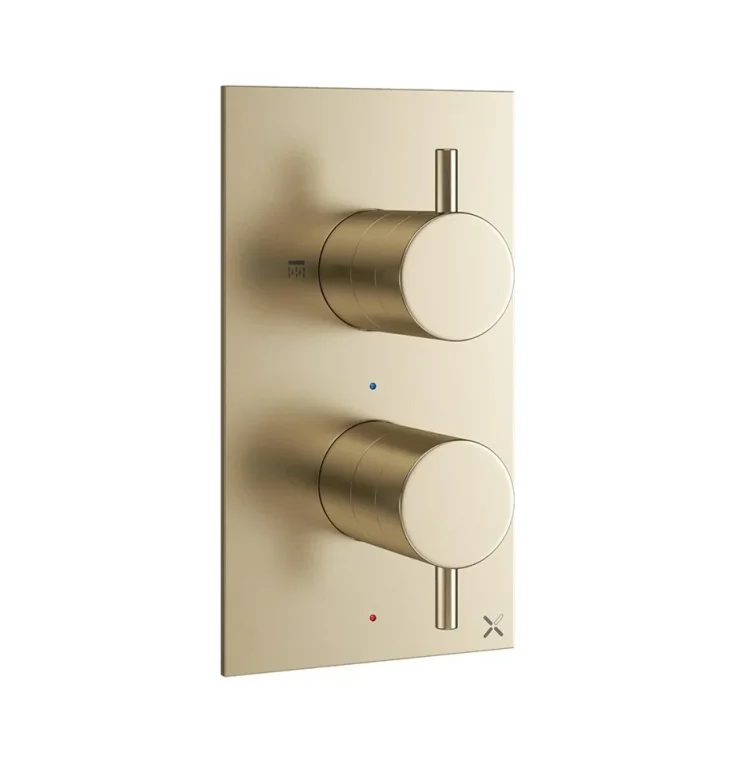 Crosswater Mpro 2 Handle Trimset (must Be Paired With Wlbp25x3r+) Brushed Brass product image - Image 1