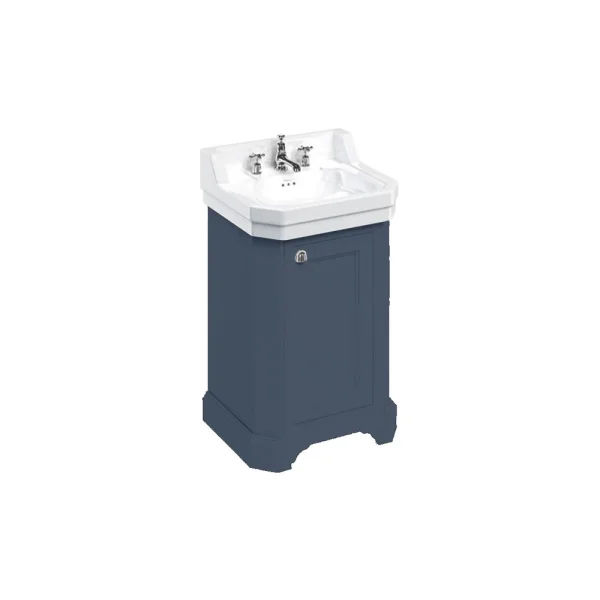 Burlington Edwardian Basin Unit For B4 Basin Blue