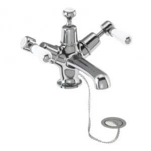 Burlington Burlinton Qt 1th Basin Mixer + Pcw (no Heads) Chrome