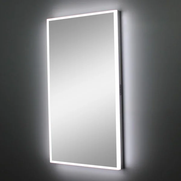 Schneider Illuminated Mirror Glow Hcl A/sp 56/90/hcl, Anodised