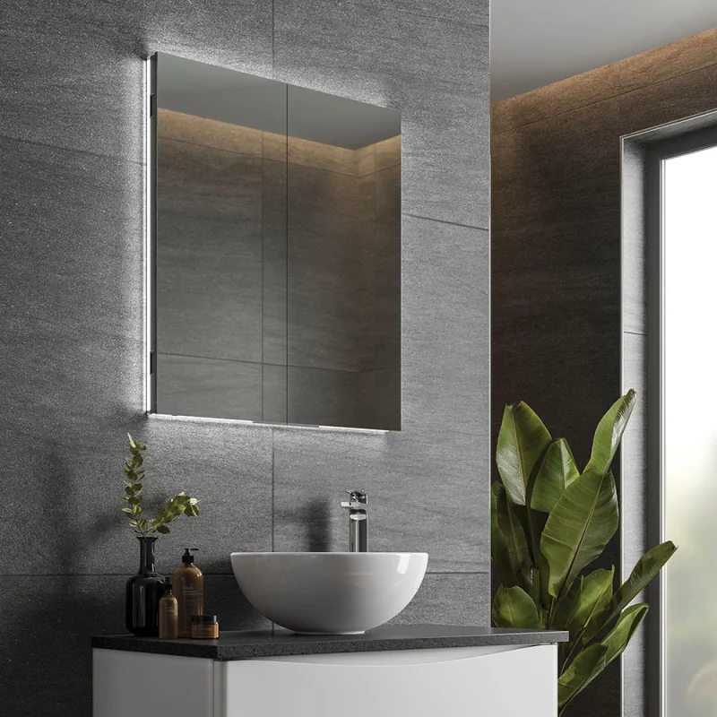 Hib Atrium 60 Semi-recessed Cabinet W60 X H70 X D14.5cm product image - Image 1