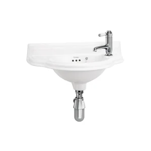 Burlington Curved Cloakroom Basin 1th Right