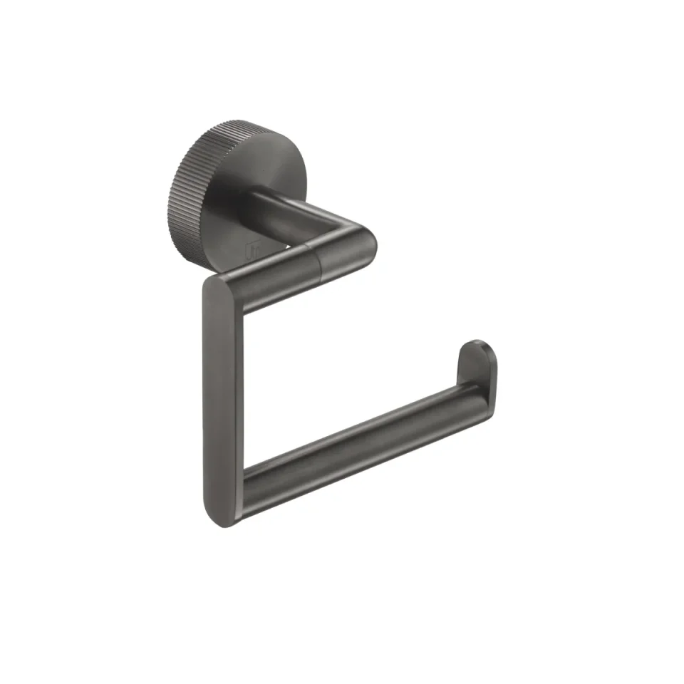 EVO Toilet Roll Holder Brushed Black product image - Image 1