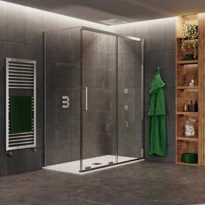 Crosswater Optix Side Panel For Slider 900 Polished Stainless