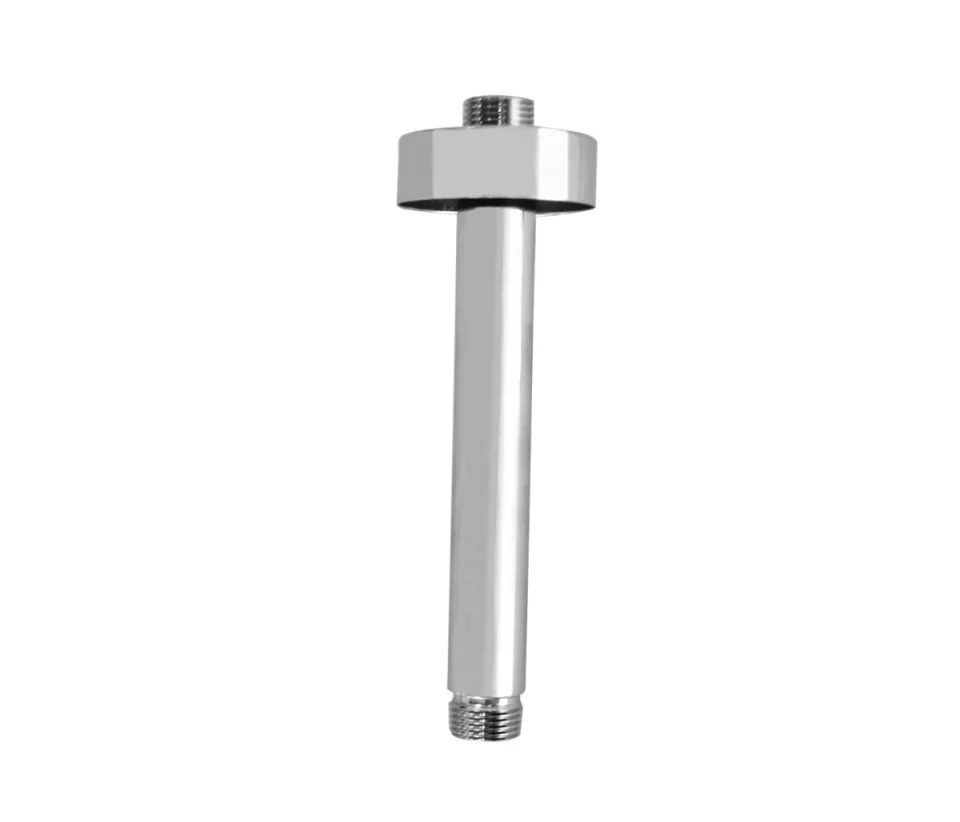 Just Taps Brass Ceiling Shower Arm 100mm Chrome product image - Image 1