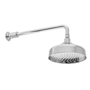 Booth & Co. 200mm Shower Head And Arm Chrome & N/a