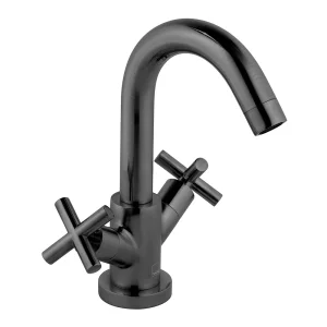 Vado Individual Elements Mono Basin Mixer Brushed Black