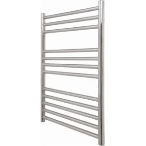 Vogue Chube Towel Radiator Heating Only - Polished Stainless Steel 1200X300