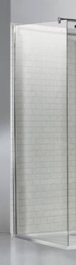 Eastbrook Flipper Walk-in Easy Clean 760mm Side Panel Chrome product image - Image 1