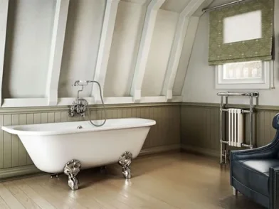 Burlington Large Claw Foot (chrome) detail view - Image 2