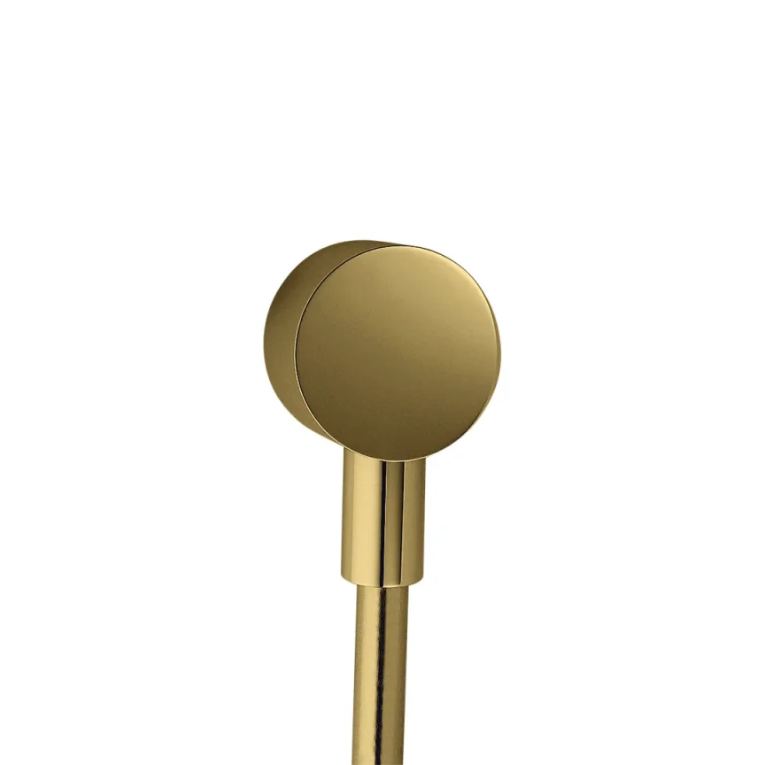 Axor Starck Wall Outlet Round Polished Gold Optic product image - Image 1