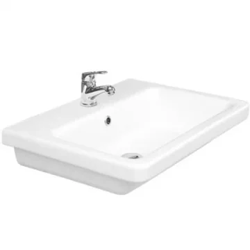 Saneux Indigo 60x45cm Washbasin 1th - European / Alpine White