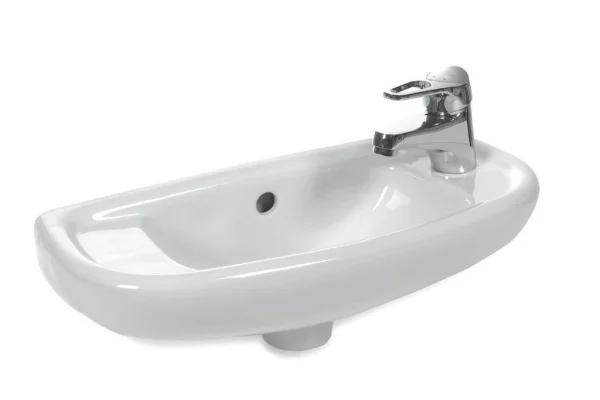 Eastbrook Kompact Cloakroom Basin 509x216 1th Rh White