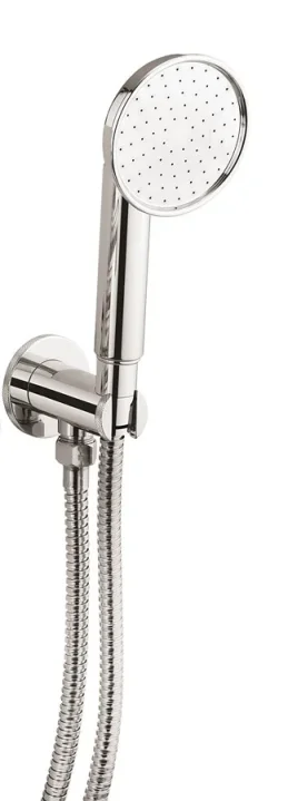 Crosswater Mpro Industrial Wall Outlet & Handset Chrome product image - Image 1