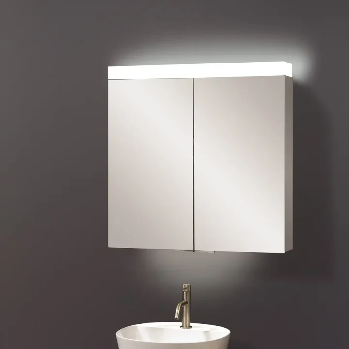 Crosswater Image Illuminated Cabinet 2 Door 700x700 detail view - Image 3