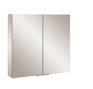 Crosswater Image Illuminated Cabinet 2 Door 700x700