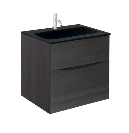 Crosswater Glide Ii 2 Drawer Basin Unit 500 Steelwood detail view - Image 7