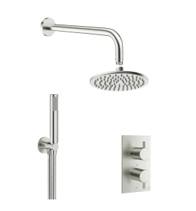 Crosswater One Box Showering Mpro Bundle 1510 Brushed Stainless Steel