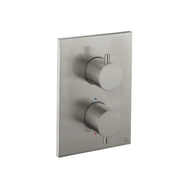 Crosswater One Box Showering Mpro Bundle 1510 Brushed Stainless Steel detail view - Image 6