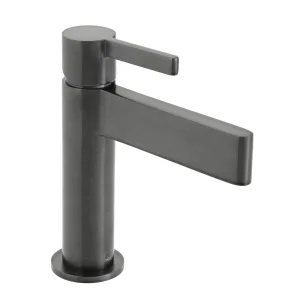 Vado Individual Edit Mono Basin Mixer Brushed Black