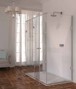 Shower Lab View 22 Standard-inline Panel + Door + Two Return Panels 1384 X 766-786 X 2000