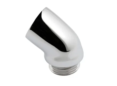 Vado Elbow To Suit Deck Mounted Pull-up Handsets Deck Mounted Chrome detail view - Image 2