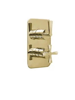 Burlington Riviera Shower Valve Gold C/w Diverter
