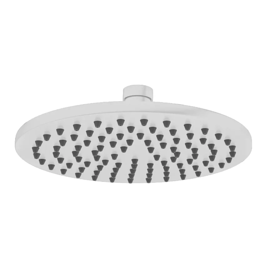 Crosswater MPRO 200mm Fixed Shower Head Matt White product image - Image 1