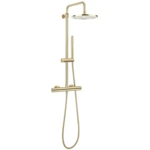 Crosswater Central Multifunction Shower Brushed Brass